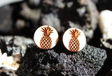 Large Hala Kahiki (Pineapple) Stud